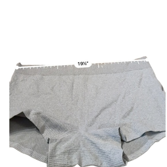 Torrid Ribbed Lounge Shorts Women's 4X Gray High Rise Stretch Casual - Picture 4 of 6